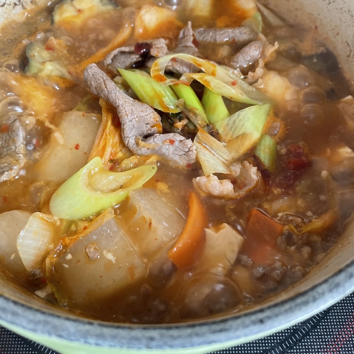 冬瓜の純豆腐 スンドゥブ